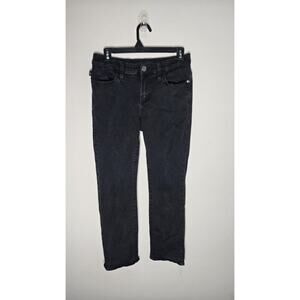 Rock Republic Y2K Womens Mid Rise Dark Wash Black Demin Jeans Size 10